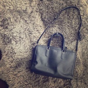 Tumi laptop bag! ✨ real leather!